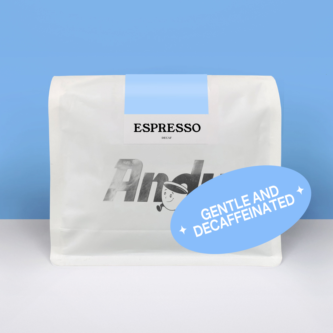 GENTLE DECAF, espresso roast