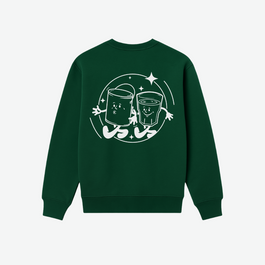 ANDY SWEATER green/white