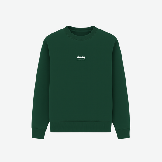 ANDY SWEATER green/white