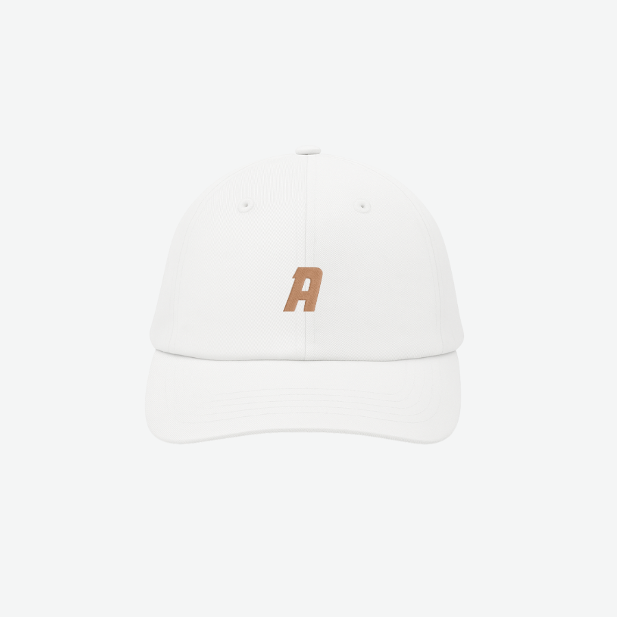 ANDY dad cap white/latte