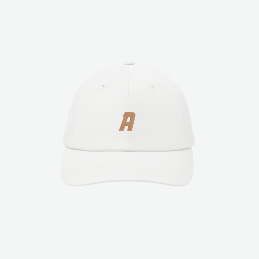 ANDY dad cap white/latte