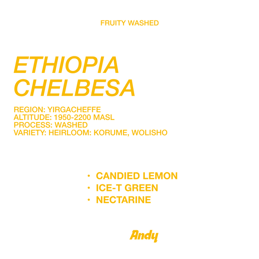 ETHIOPIA CHELBESA, Espresso