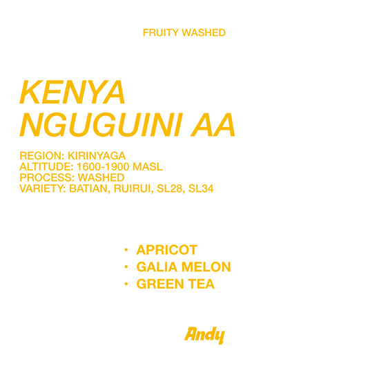 KENYA Nguguini AA , Filter