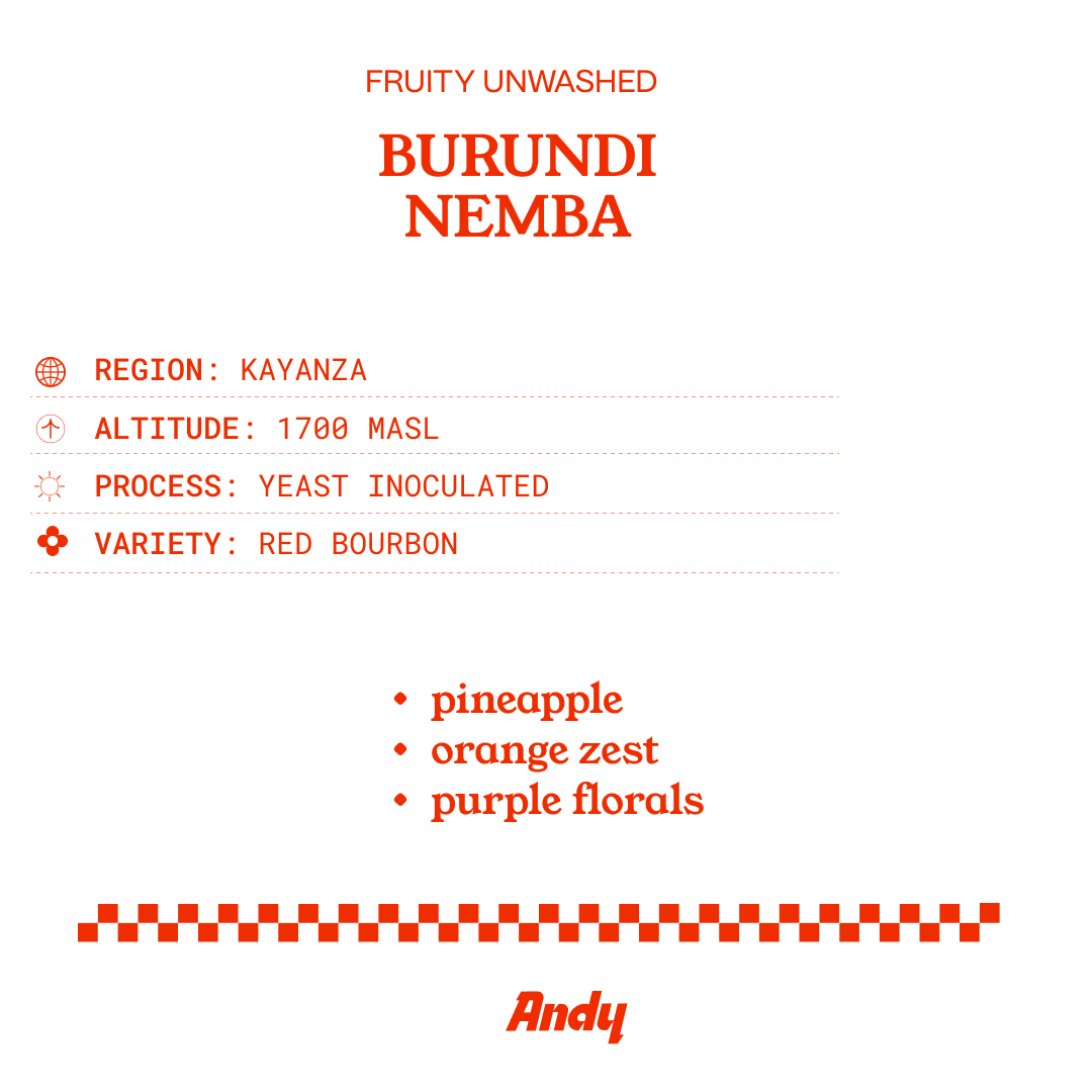 BURUNDI NEMBA, Espresso