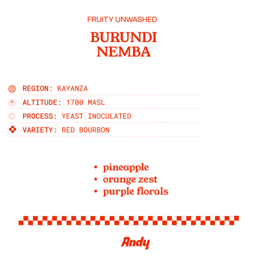 BURUNDI NEMBA, Espresso